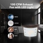 Ellipse Bathroom Ventilation Fan with Light - Image 6