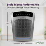 Large UVC Multi-Room Console Air Purifier HP850UV - Image 22